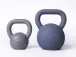 Sada kettlebellov StrongGear strieborný a šedý - oceľ