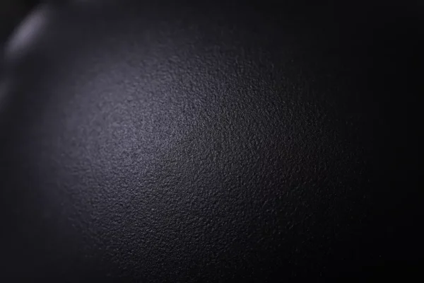 Kettlebell black steel StrongGear surface detail
