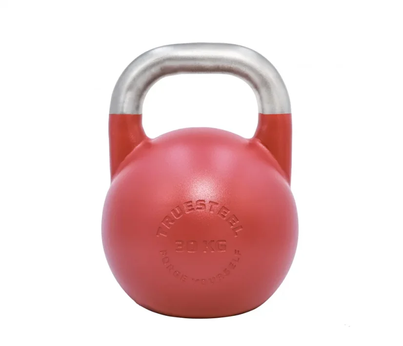 Pretekársky oceľový Kettlebell (farebný 4 kg - 32 kg) - Váha: 4 kg