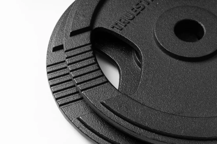 Cast Iron Tri-Grip Plates 50 mm - Weight: 10 kg