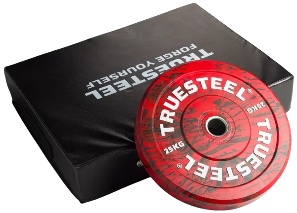Barbell dropping pads - Colour: Black - 75 x 60 x 15 cm