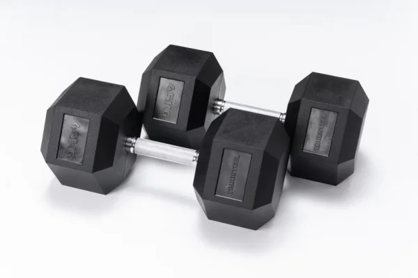 Jednoruční činky Hexagon TrueGrip: sady