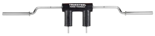 Safety Squat bar - Variante: Truesteel logo - Handle angle 45°