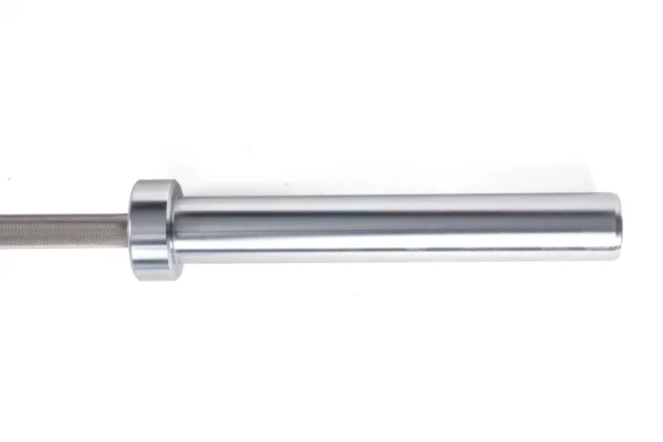 Dámska olympijská os 25 mm 15 kg StrongGear z ocele - detail