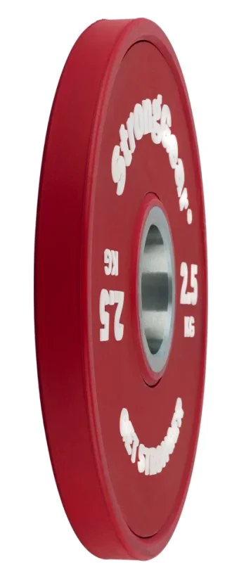 Gummierte hantelscheiben 2.5 kg rot StrongGear