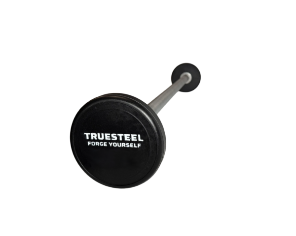 Polyurethane straight biceps barbell - Gewicht: 17.5 kg - logo StrongGear