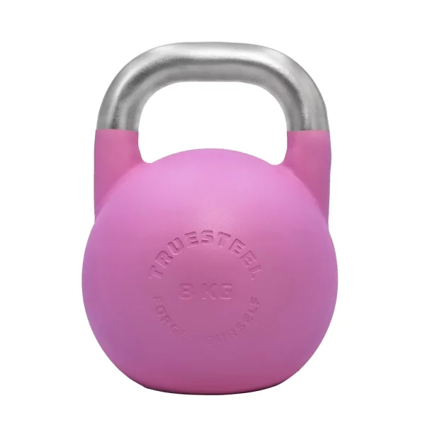 Závodní ocelový Kettlebell (barevný 4 kg - 32 kg) - Váha: 10 kg