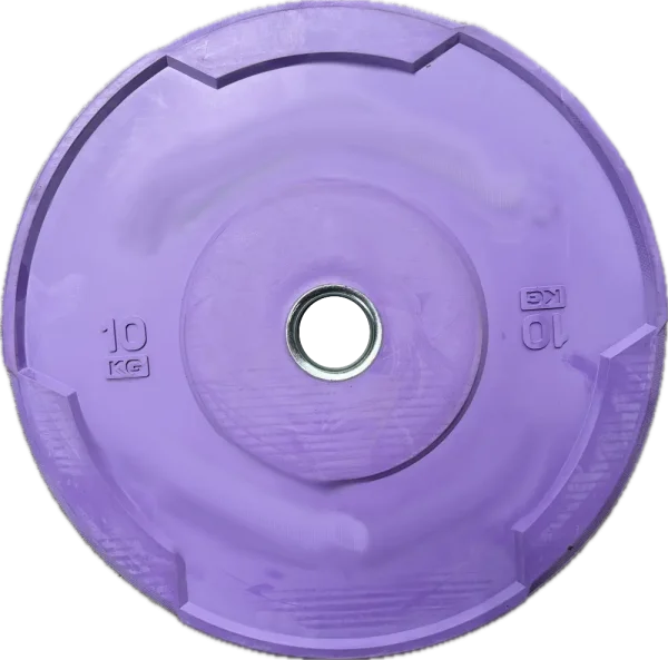 Bumper Kotouče - 2. JAKOST - Váha: 10 kg - Barva fialová