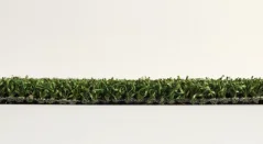 Rubber floor with artificial grass detail