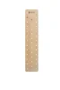 PegBoard wooden climbing wall - Höhe: 240 cm - black color