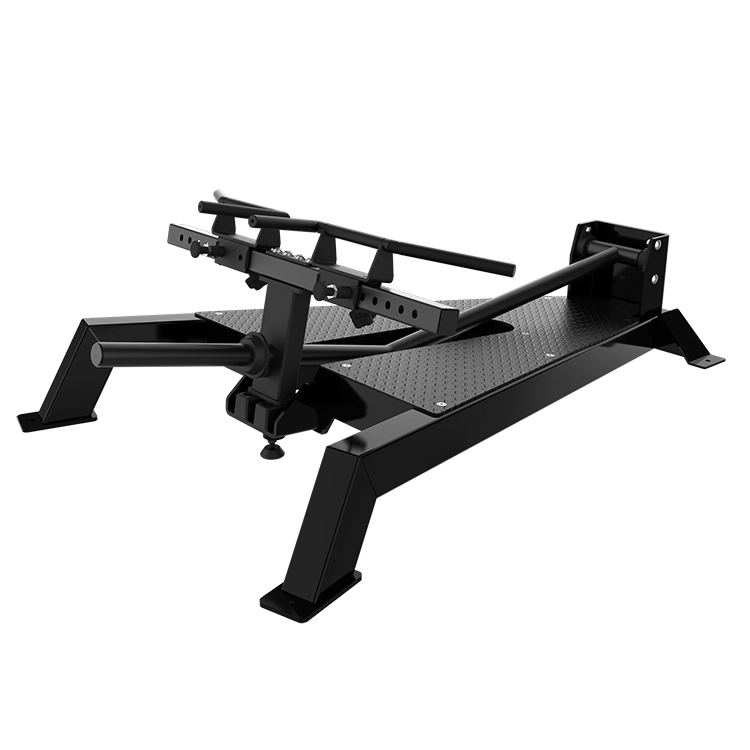 T Bar Row Machine - Farbe: Schwarz