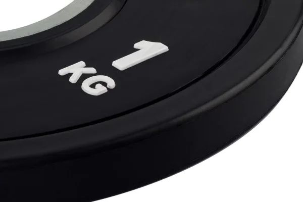 Frakční gumový kotouč 1 kg černý StrongGear Detail