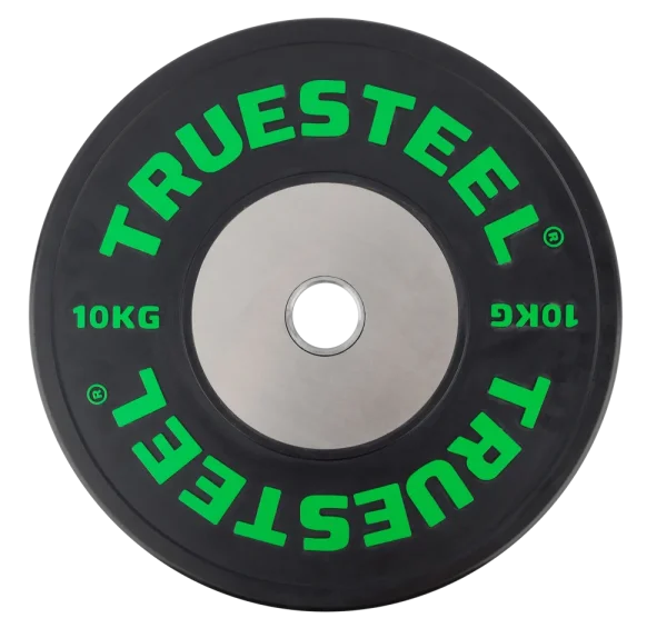 Competition Black Bumper Plates - Weight: 10 kg
