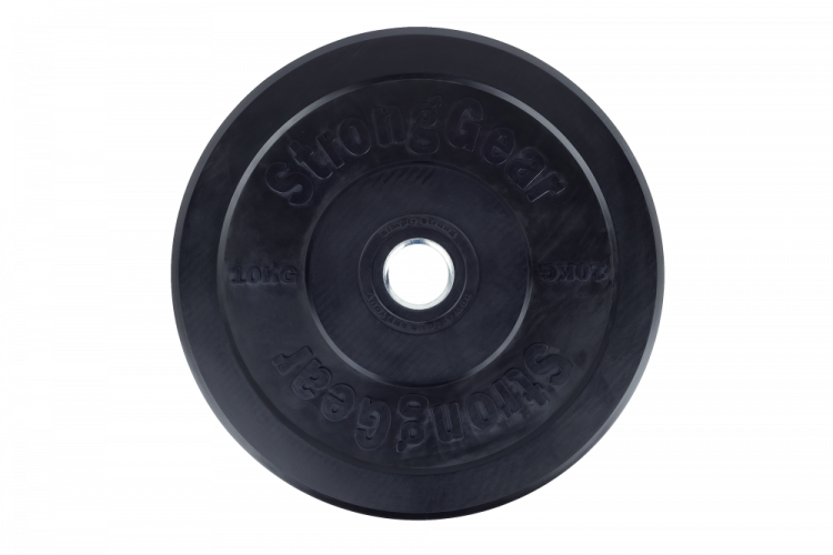 Black Bumper Plates - Gewicht: 5 kg