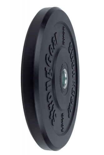 Black Bumper Plates - Weight: 20 kg