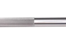 Deadlift bar 20 kg 27 mm oceľová olympijská os StrongGear detail