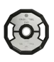 Dual Grip Black Weight Plate - Weight: 20 kg