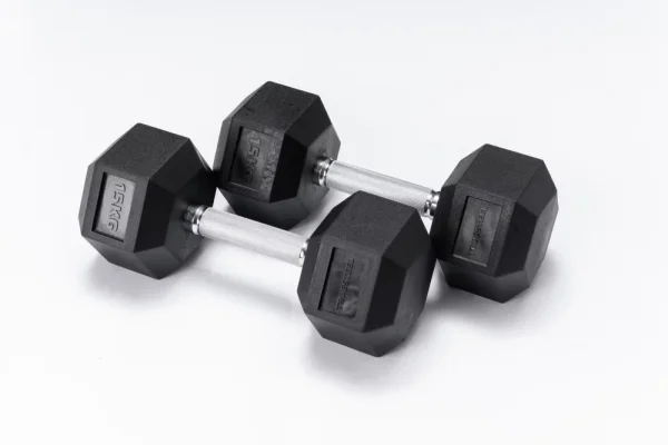 TrueGrip Hexagon Dumbbells 50 kg - 70 kg - Gewicht: 55 kg