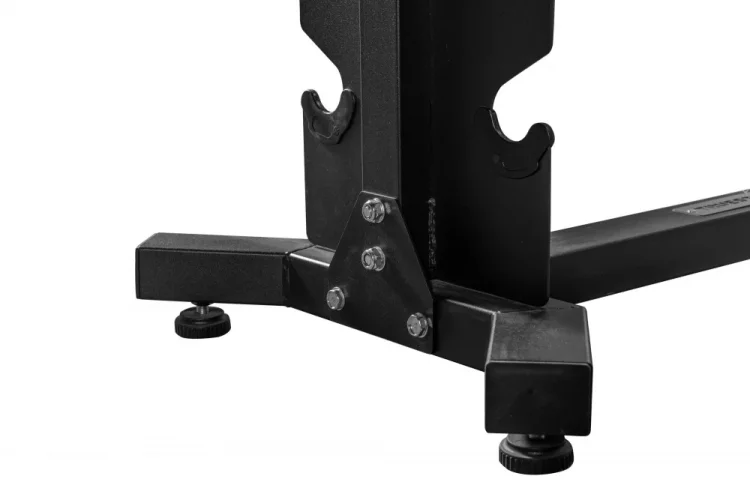 Rubber biceps bars - sets - Variante: Set 10pcs EZ barbells + stand
