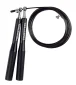 Hliníkové speed rope švihadlo - ergonomické madlo - Farba: Červené