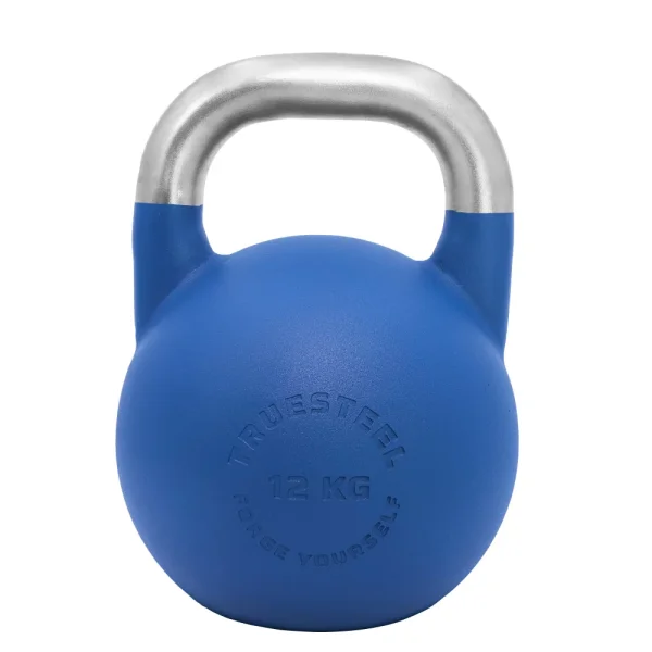 Závodní ocelový Kettlebell (barevný 4 kg - 32 kg) - Váha: 10 kg