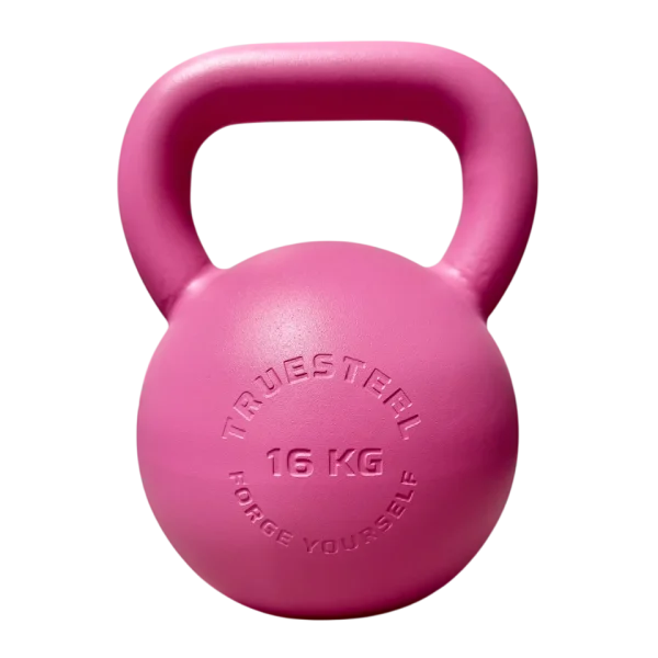 Pink Steel Kettlebell 4 kg - 36 kg - Gewicht: 18 kg