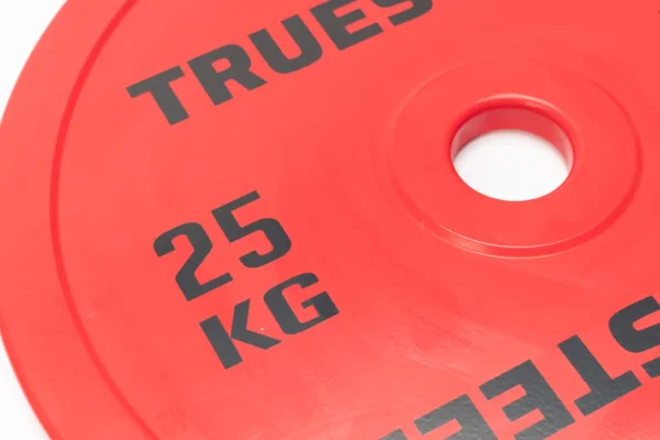 Competition steel plates: 5 - 25 kg - Weight: 15 kg - TRUESTEEL logo