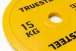 Competition steel plates: 5 - 25 kg - Weight: 15 kg - TRUESTEEL logo