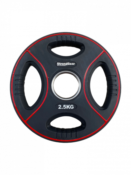 Polyurethane plates - Weight: 2,5 kg - logo StrongGear