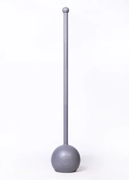 Macebell činka 22.5kg oceľ strieborná farba StrongGear