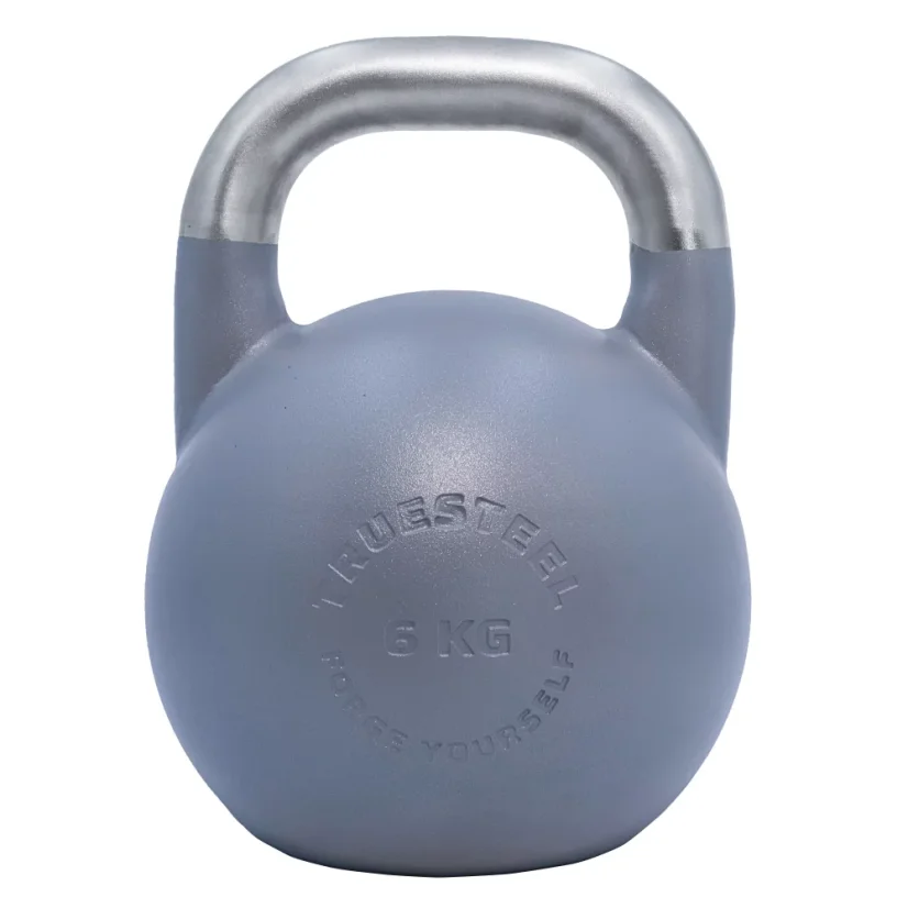 Závodní ocelový Kettlebell (barevný 4 kg - 32 kg) - Váha: 14 kg