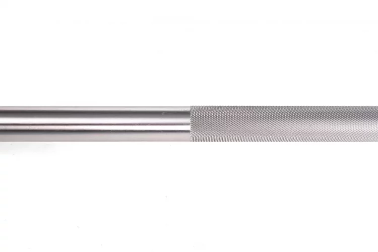 Deadlift bar oceľový 20 kg 27 mm úchop StrongGear - najlacnejšia olympijská os
