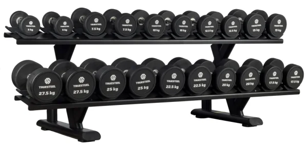 2-tier dumbell rack - 210 cm