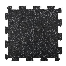 Gumová podlaha puzzle 500x500 bílá EPDM
