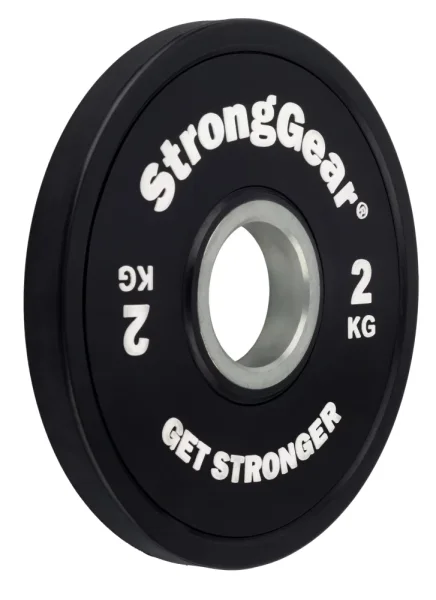 Frakční gumový kotouč 2 kg černý StrongGear