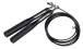 Hliníkové speed rope švihadlo - ergonomické madlo - Farba: Červené