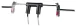 Nastaviteľný Safety Squat Bar
