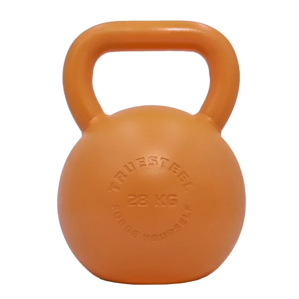 Stahl farbig Kettlebell 4 kg - 36 kg - Gewicht: 28 kg