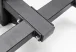 Beast Dip bar station - Abmessungen des Stahlhalters: 75 x 75 mm