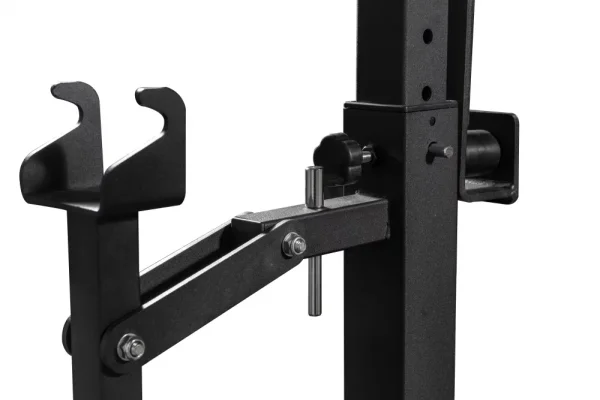 Competition weight bench with racks