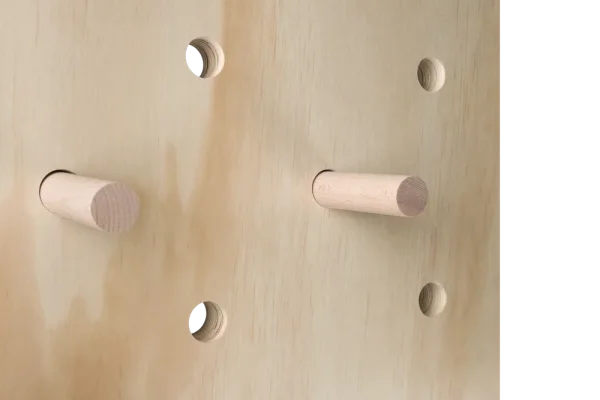 Dřevěná lezecká stěna PegBoard StrongGear