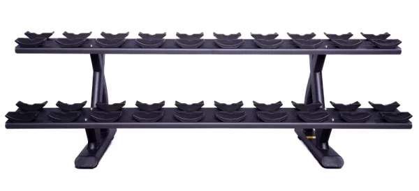 2-tier dumbell rack - 210 cm