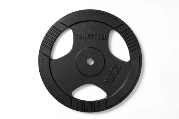 Cast Iron Tri-Grip Plates 30 mm - Weight: 2,5 kg