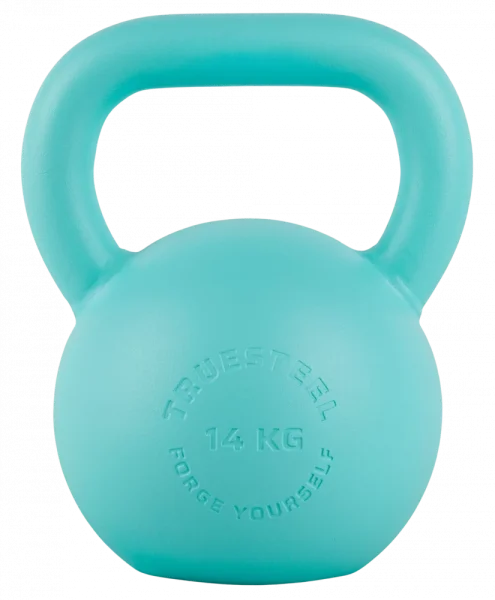 Turquoise Steel Kettlebell 4 kg - 36 kg - Gewicht: 24 kg