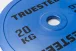 Competition steel plates: 5 - 25 kg - Weight: 15 kg - TRUESTEEL logo