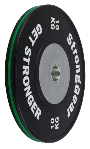 Competition Black Bumper Plates - Weight: 15 kg