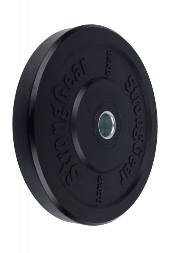 Black Bumper Plates - Gewicht: 20 kg
