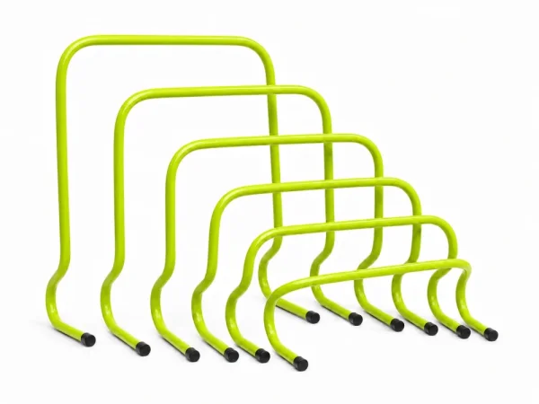 Atletické prekážky Hurdles - zelené - Výška: 15 cm