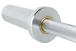 Loadable steel dumbbell handle 5.5 kg 28 mm StrongGear