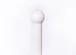 Macebell činka 20kg oceľ biela farba StrongGear